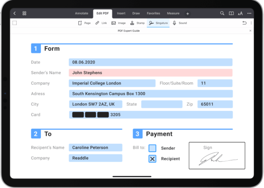 PDF Forms