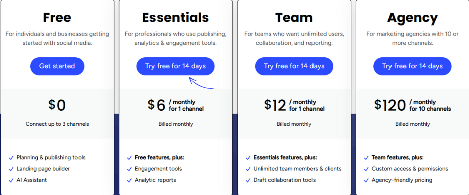 Buffer Pricing